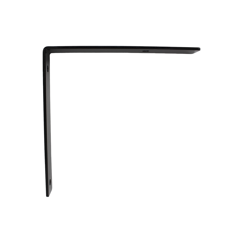 is the right angle bracket strong enough for 10 inch glass